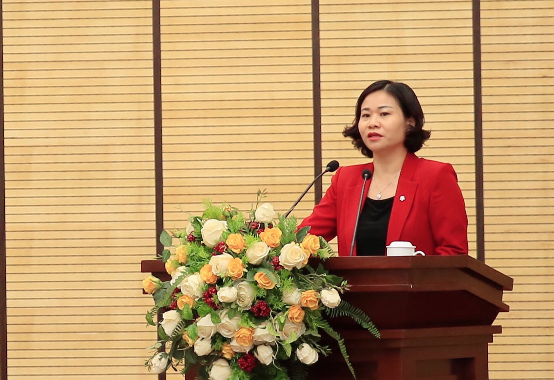 Phó Bí thư Thường trực Thành ủy Nguyễn Thị Tuyến