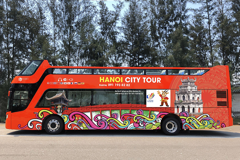 miễn phí vé “Hanoi City tour” cho đại biểu tham dự Seagames 31