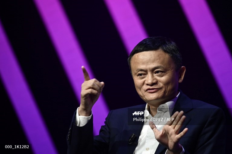 Tỷ phú Jack Ma. Ảnh: AFP