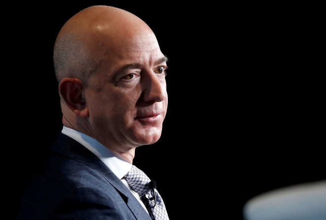 Tỷ phú Jeff Bezos. Ảnh: AFP