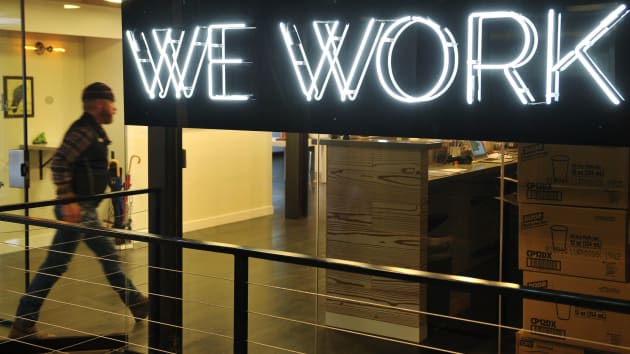 WeWork sẽ thoát bóng công ty công nghệ trước đây và tập trung vào mảng miếng chính là bất động sản. Ảnh: AFP