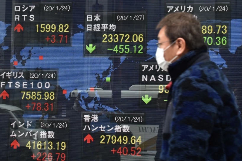 Chỉ số Nikkei 225 của Nhật Bản tăng 0,36% còn Topix lên điểm 0,52%. Ảnh minh họa: AFP