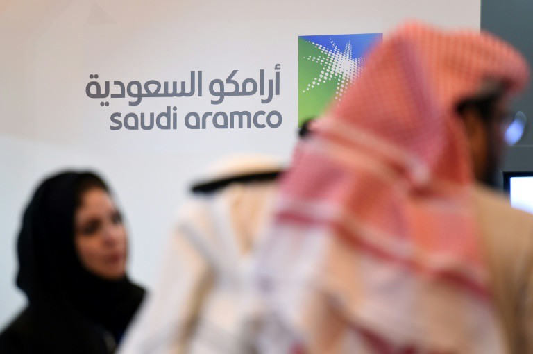 Aramco trở thành công ty có giá trị vốn hóa lớn nhất thế giới sau thương vụ IPO thành công vào tháng 12/2019. Ảnh: AFP