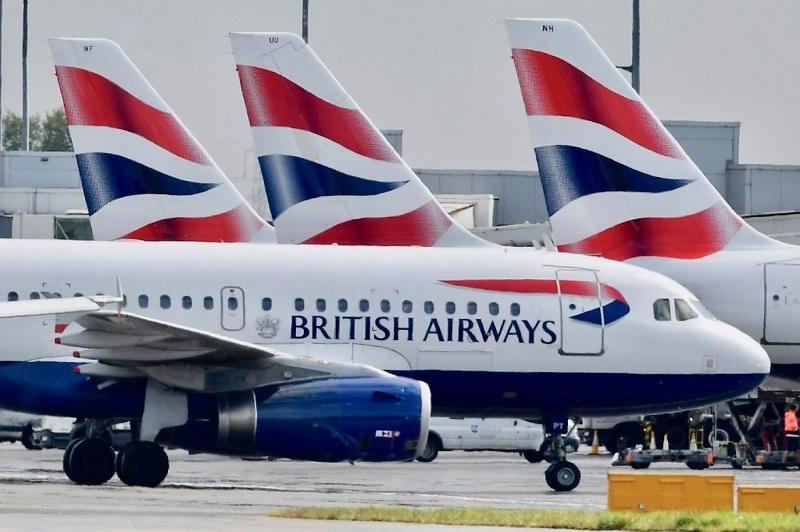 Chính phủ Anh có kế hoạch đầu tư hàng tỷ bảng Anh vào mua cổ phần tại nhiều doanh nghiệp, trong đó có British Airways. Ảnh: AFP