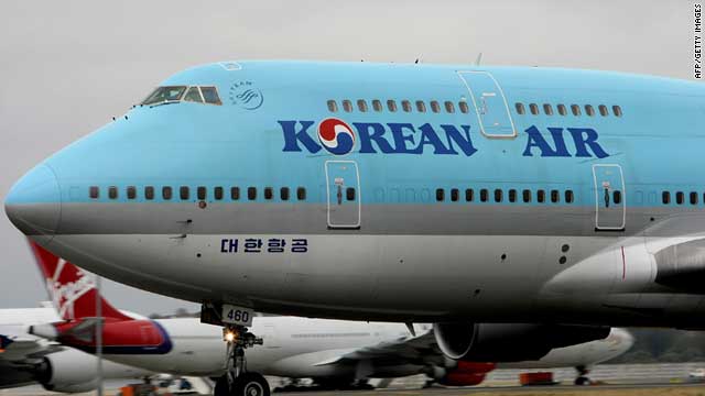 Cổ phiếu Korean Air Lines của Hàn Quốc mất 2,39% trong phiên giao dịch 22/9. Ảnh: AFP 