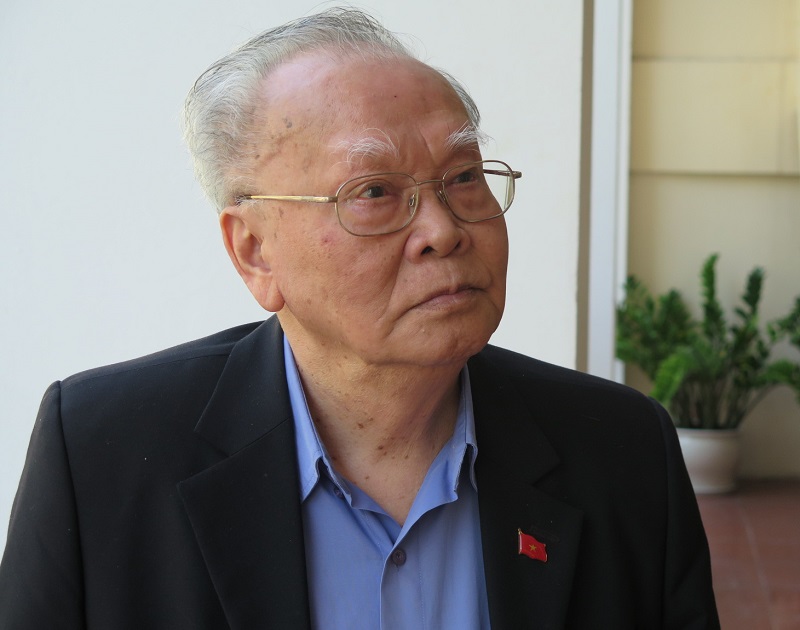  ông Vũ Quốc Tuấn, Chủ tịch Hội đồng tư vấn Hiệp hội Làng nghề Việt Nam; Trợ lý của cố Thủ tướng Võ Văn Kiệt (năm 1985-1994). Ảnh: Quang Đăng