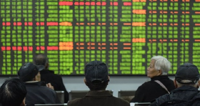 Chỉ số Shanghai Composite tăng 0,32% trong ngày giao dịch 9/6. Ảnh: AFP