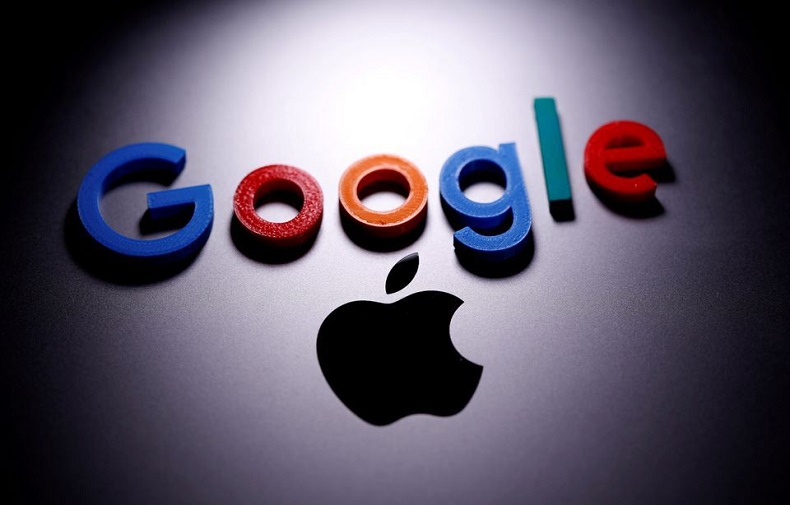 Apple và Google thường khấu trừ phí hoa hồng lên tới 30% cho mỗi giao dịch trên kho ứng dụng của hai hãng này. Ảnh: Reuters
