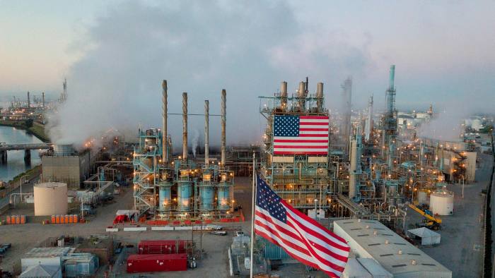 Mỹ là nhà sản xuất khí tự nhiên lớn nhất thế giới. Ảnh: AFP