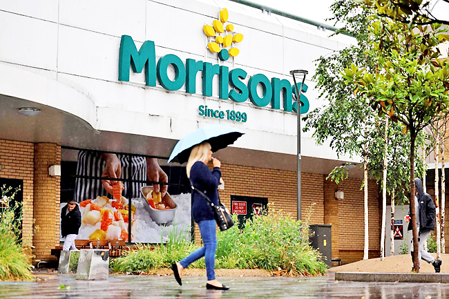 Quỹ đầu tư tư nhân CD&R (Mỹ) vừa giành được hợp đồng 9,5 tỷ USD mua lại hệ thống siêu thị Morrisons (Vương quốc Anh). Ảnh: AFP