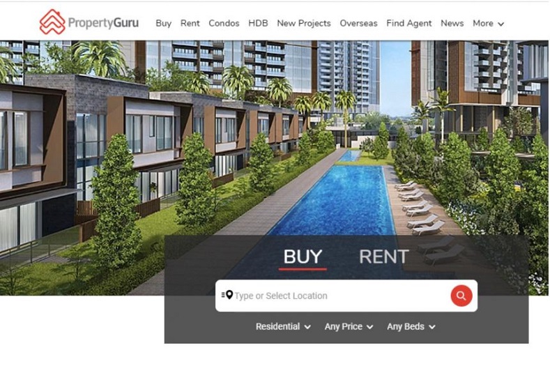 PropertyGuru hiện có mạng lưới hoạt động tại Singapore, Malaysia, Thái Lan, Indonesia, và Việt Nam. Nguồn ảnh: propertyguru.com.sg