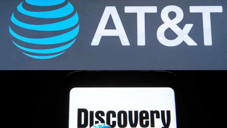 Thỏa thuận 43 tỷ USD của Tập đoàn viễn thông Mỹ AT&T với Công ty truyền thông Discovery là một trong những thương vụ M&A lớn nhất năm 2021. Ảnh: AP