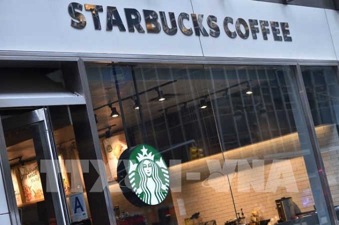 Một cửa hàng Startbucks. Ảnh: AFP/TTXVN