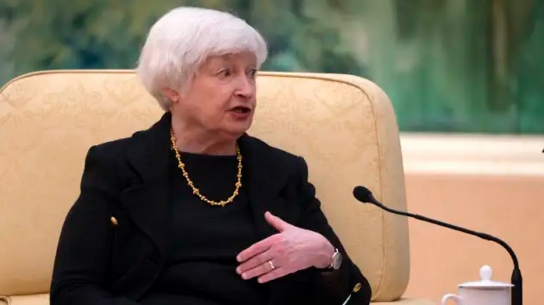 Bộ trưởng tài chính Mỹ Janet Yellen. Ảnh: AFP