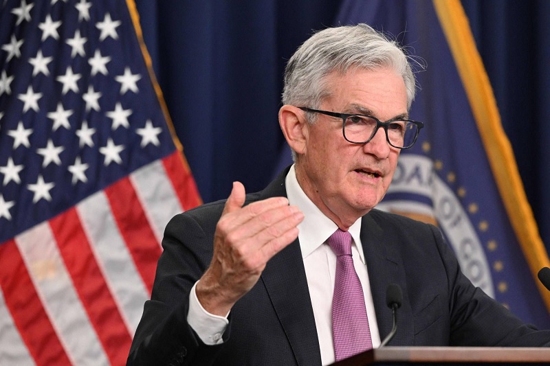 Ông Jerome Powell, Chủ tịch Cục Dự trữ Liên bang Mỹ (Fed). Ảnh: AFP