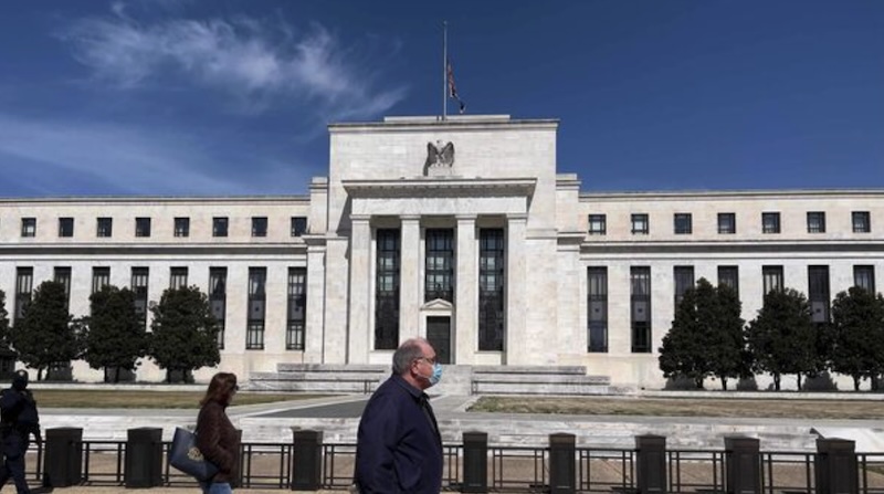 Trụ sở Cục Dữ trữ Liên bang Mỹ (Fed) tại Washington, D.C. Ảnh: AFP