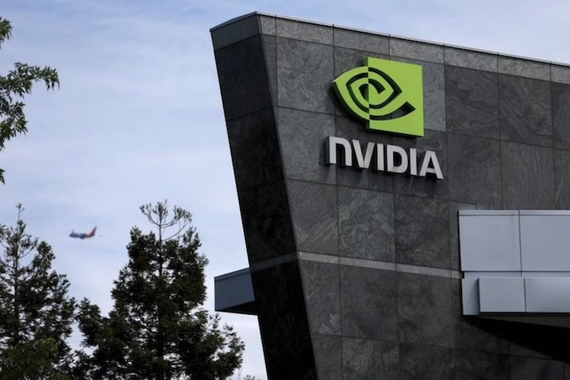 Nvidia là “tay chơi” hưởng lợi chính từ sự bùng nổ công nghệ AI. Ảnh: AFP