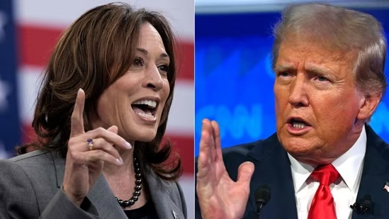 Ông Donald Trump và bà Kamala Harris. Ảnh: AFP