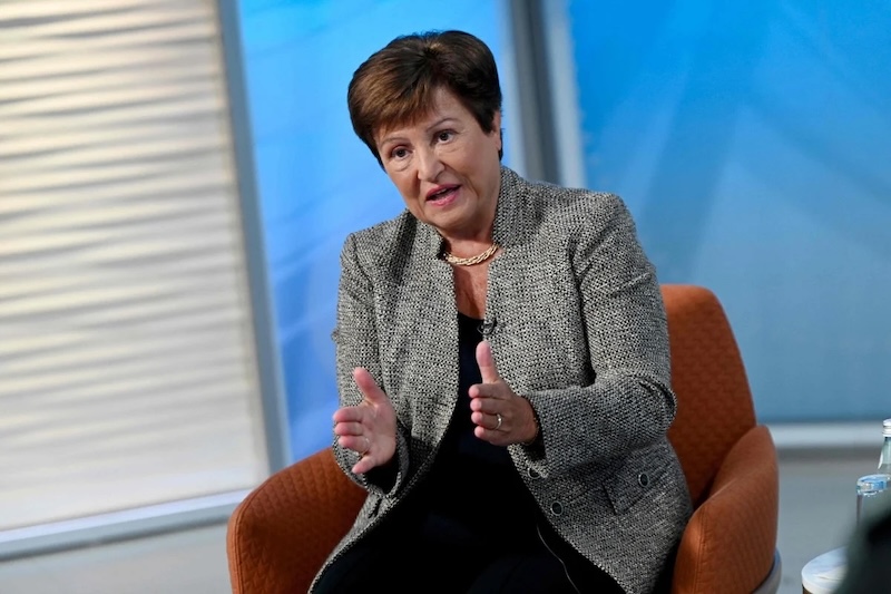 Tổng giám đốc IMF Kristalina Georgieva. Ảnh: AFP