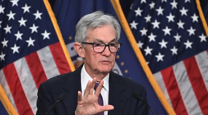 Ông Jerome Powell - Chủ tịch Cục Dự trữ Liên bang Mỹ (Fed). Ảnh: AFP