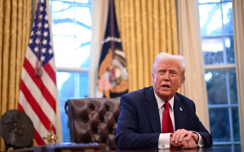 Tổng thống Mỹ Donald Trump. Ảnh: AFP