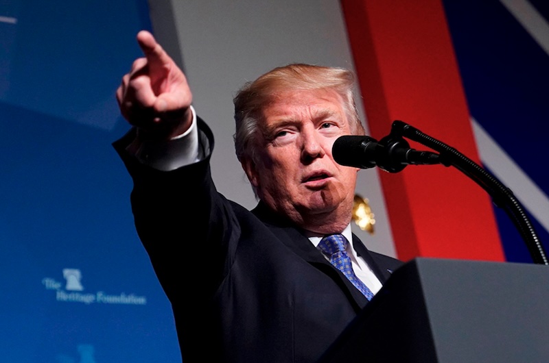 Tổng thống Mỹ Donald Trump. Ảnh: AFP
