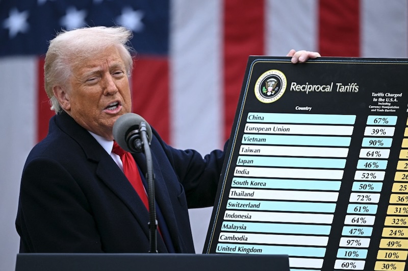 Tổng thống Mỹ Donald Trump công bố thuế quan 