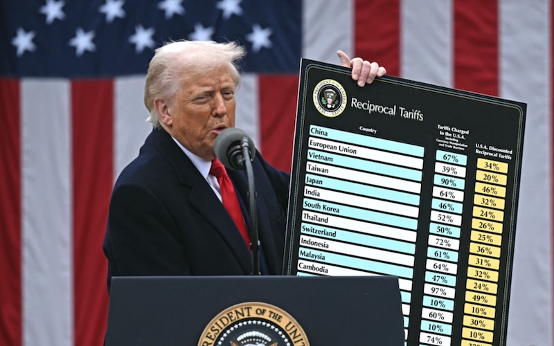 Tổng thống Donald Trump công bố kế hoạch thuế quan 