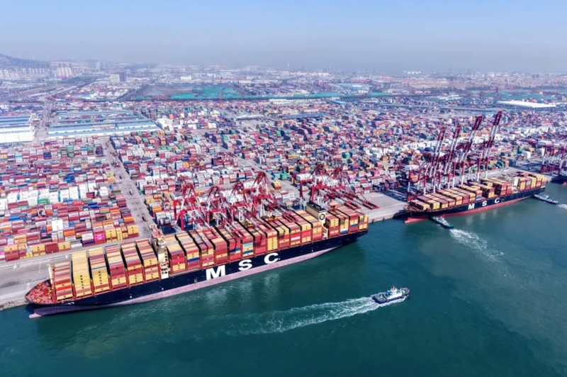 ngân hàng Thế giới giữ nguyên dự báo tăng trưởng năm 2025 của Trung Quốc ở mức 4,5%. Ảnh: AFP