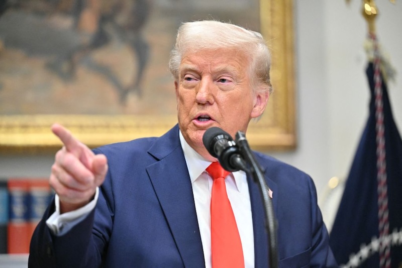 Tổng thống Mỹ Donald Trump. Ảnh: AFP
