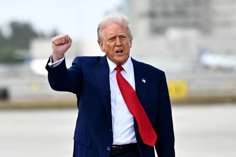 Tổng thống Mỹ Donald Trump. Ảnh: AFP