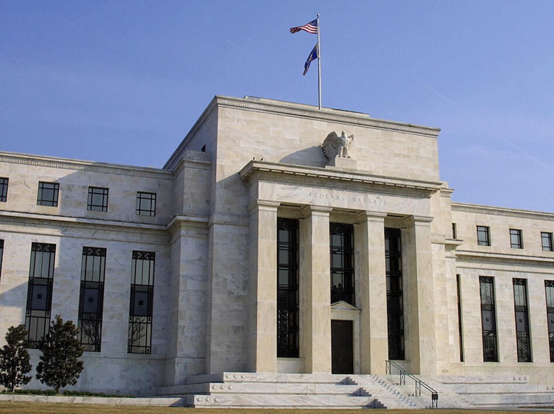 Trụ sở Cục Dự trữ Liên bang Mỹ (Fed) tại Washington, D.C. Ảnh: AFP