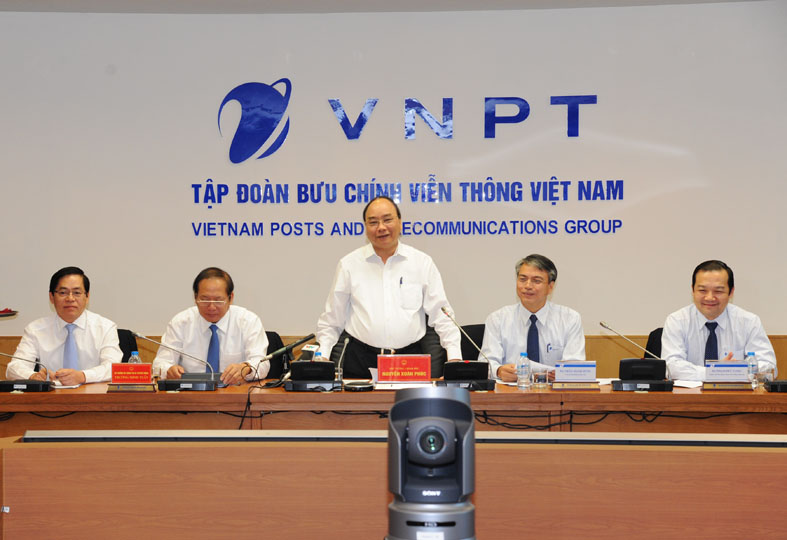 Thủ tướng Nguyễn Xuân Phúc chỉ đạo VNPT thực hiện một số nhiệm vụ trong thời gian tới.