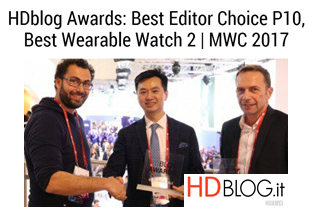 Còn HDblog đã công nhận Huawei P10 “Giải thưởng HDblog: Giải Editor Choice xuất sắc nhất”. Các phóng viên công đã không tiếc lời khen ngợi cho thiết bị bởi hệ điều hành EMUI 5.1, cảm biến vân tay tuyệt vời và chipset Kirin 960 mạnh mẽ. HDbog có 10.2 triệu người đọc mỗi tháng.