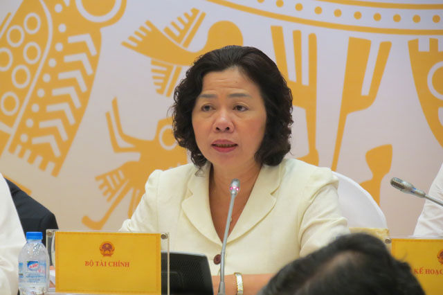 Bà Vũ Thị Mai, Thứ trưởng Bộ tài chính.
