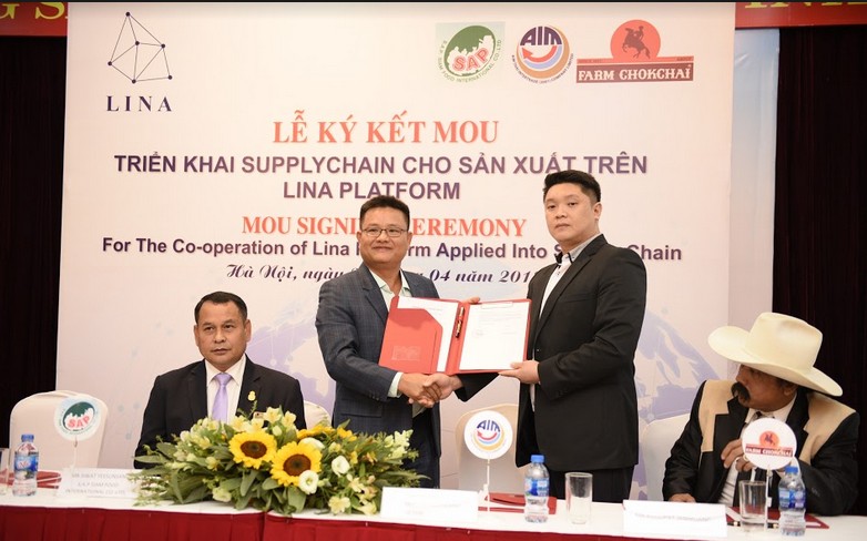   Đại diện Lina Network và 3 tập đoàn Thái Lan ký thoả thuận Hợp tác.