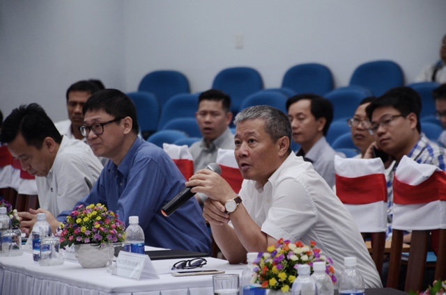 Ông Nguyễn Thành Hưng - Thứ trưởng Bộ Thông tin và Truyền thông chia sẻ tại Hội thảo - Diễn tập