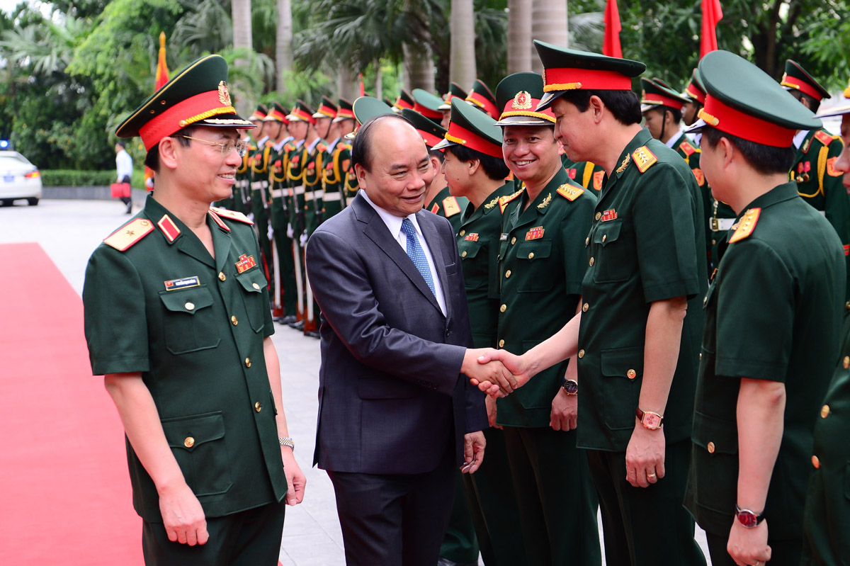 Thiếu tướng Nguyễn Mạnh Hùng tại 