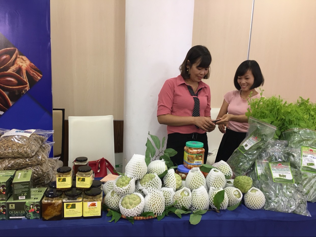 dịch vụ VNPT Check được gắn trên các sản phẩm nông sản ở Lạng Sơn