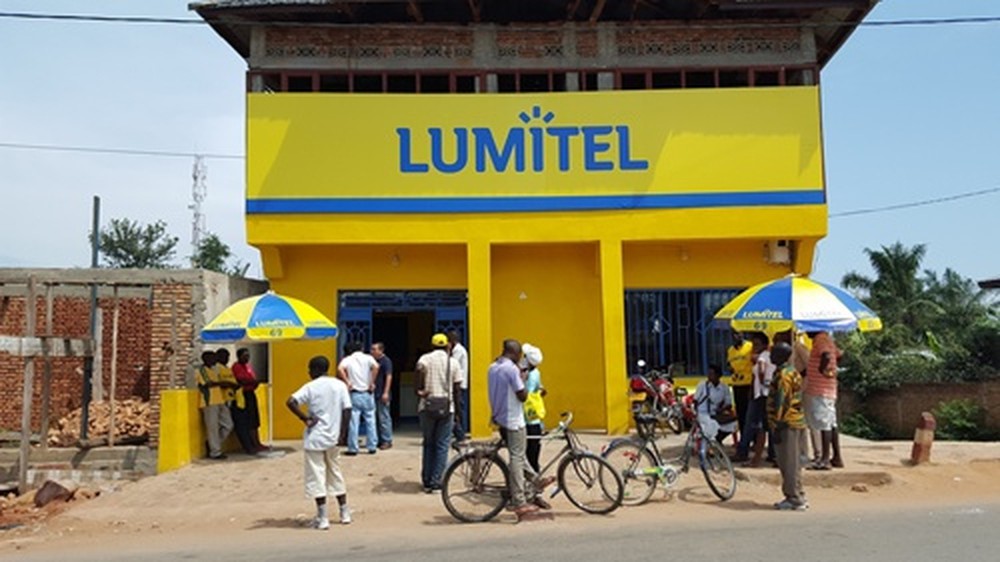 Thương hiệu Lumitel của Viettel tại Burundi.