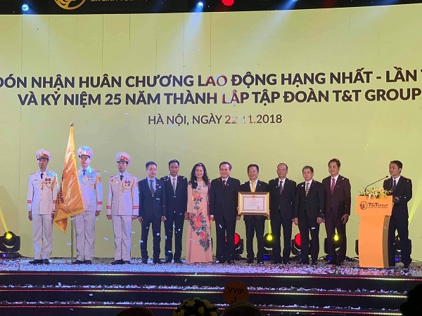 T&T Group tổ chức Lễ đón nhận Huân chương Lao động hạng Nhất lần thứ hai 
