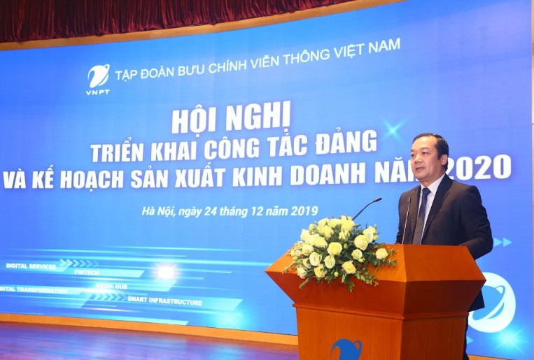 Tổng Giám đốc VNPT Phạm Đức Long cho biết, VNPT xác định mục tiêu là trụ cột trong chuyển đổi số quốc gia