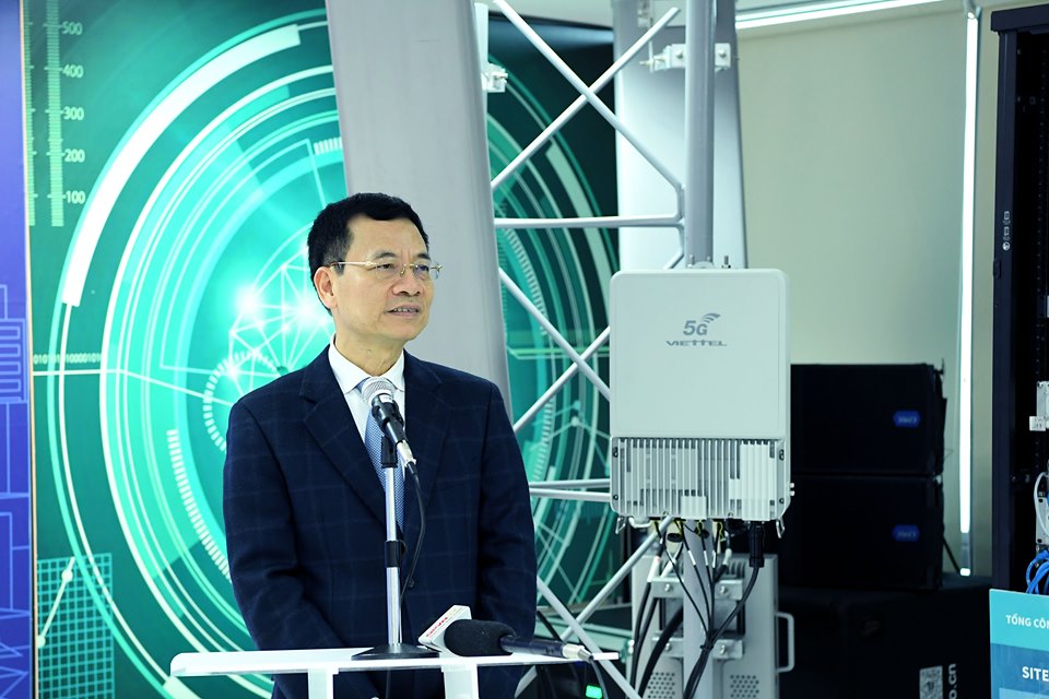 Bộ trưởng Bộ TT&TT Nguyễn Mạnh Hùng tại Hội nghị BCH Hiệp hội phần mềm Việt Nam (VINASA) mở rộng đầu Xuân 2019.