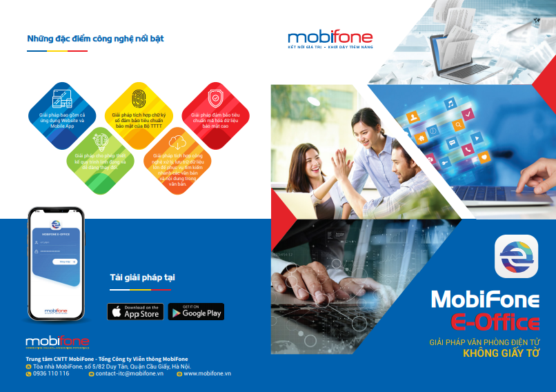 Giải pháp MobiFone Eoffice chính là một “văn phòng không giấy” 