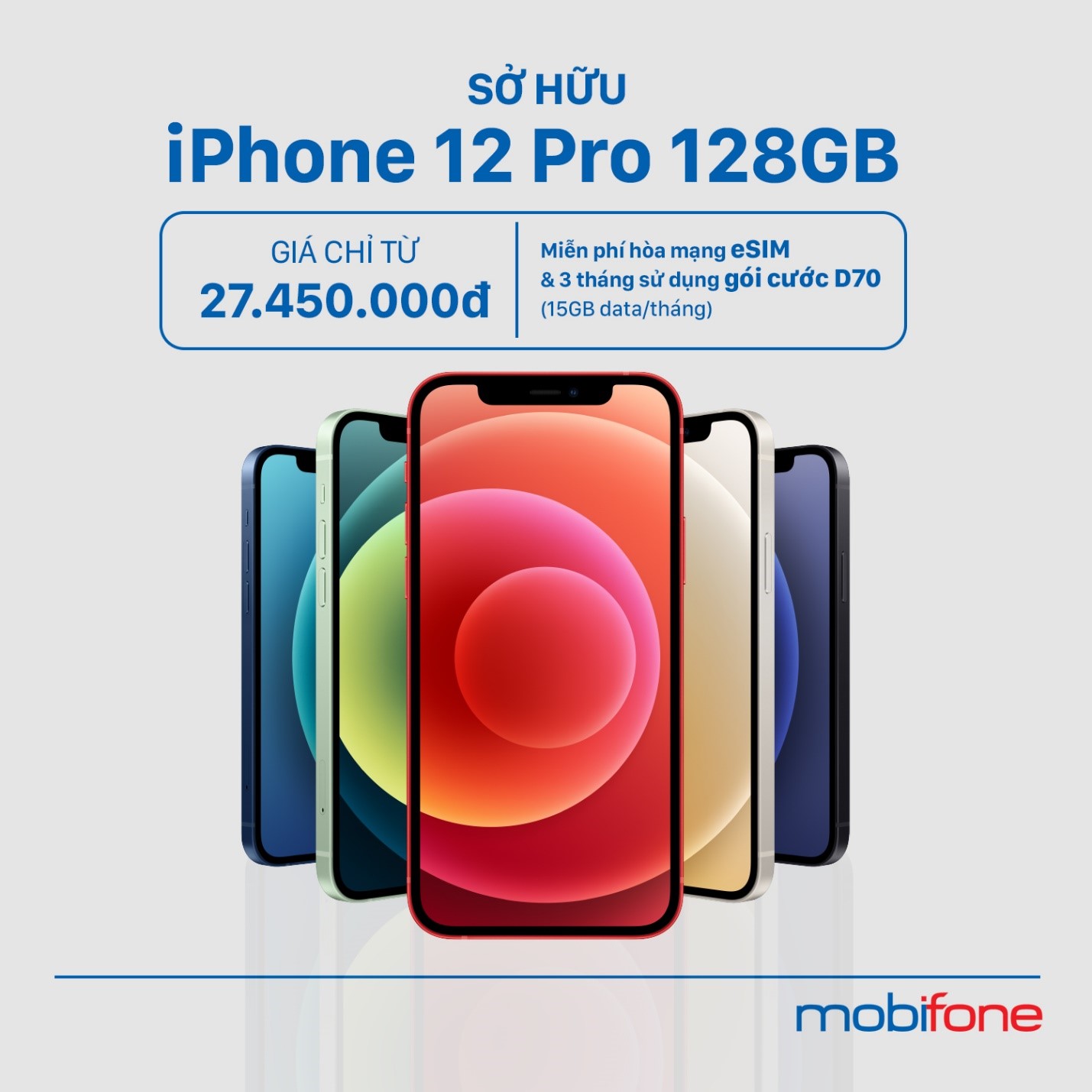 MobiFone dành nhiều ưu đãi cho khách hàng khi mua IPhone 12.