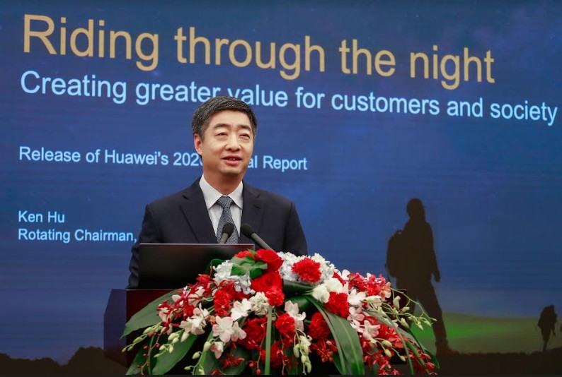 , Ken Hu, Chủ tịch luân phiên của Huawei cho biết. 