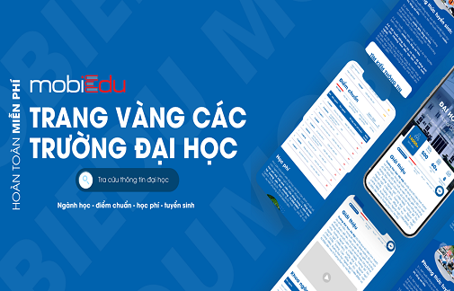 Ảnh 1: mobiEdu cung cấp wiki các trường đại học, học viện trên toàn quốc