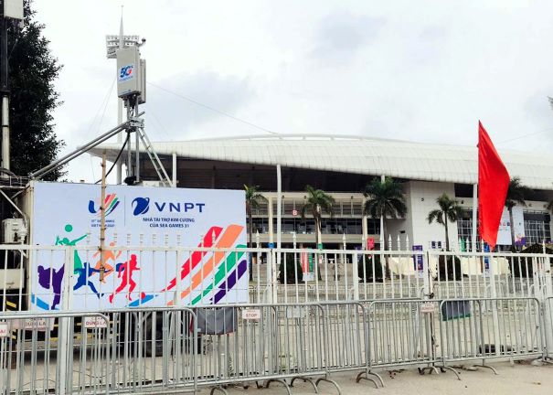 VNPT tăng cường xe phát sóng 5G tại Sân vận động Mỹ Đình phục vụ SeaGame