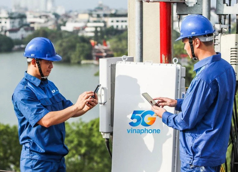 Thử nghiệm 5G của VNPT Vinaphone.