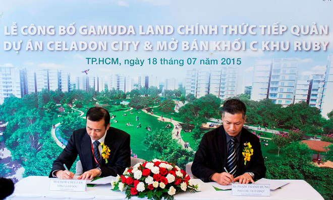 Công ty Cổ phần Đầu tư BĐS Sài Gòn Thương Tín Tân Thắng và STDA Miền Nam ký kết Hợp đồng phân phối và tiếp thị độc quyền dư án Celadon City.